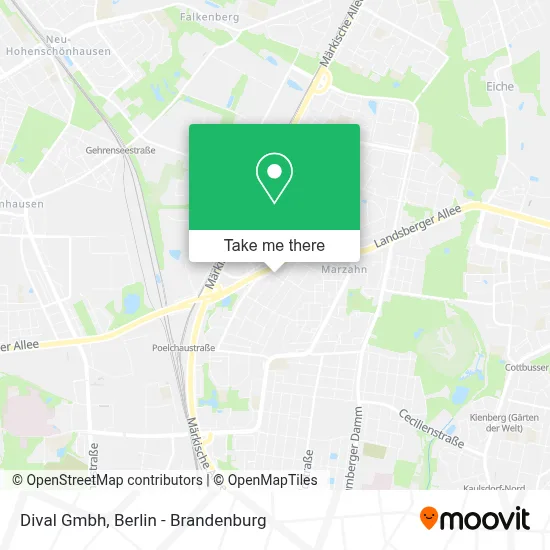 Dival Gmbh map