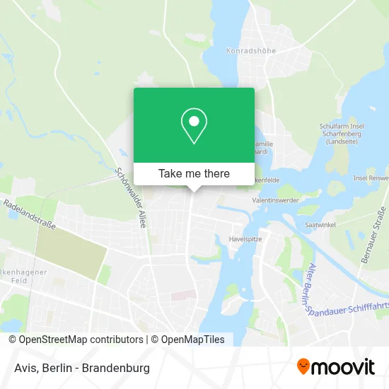 Avis map