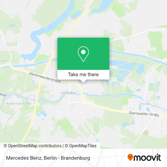Mercedes Benz map