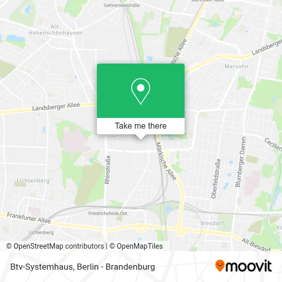 Btv-Systemhaus map