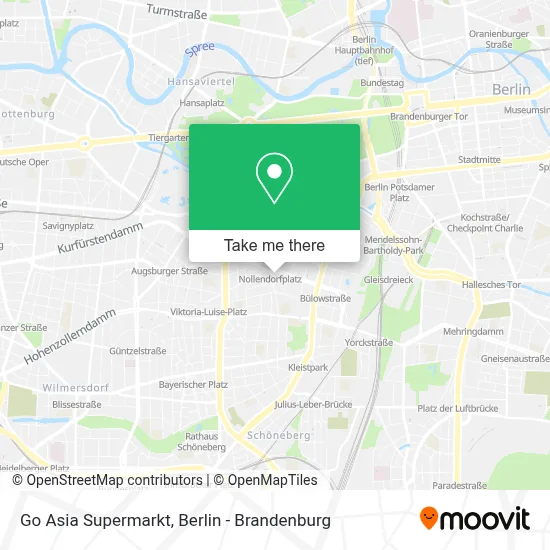Go Asia Supermarkt map