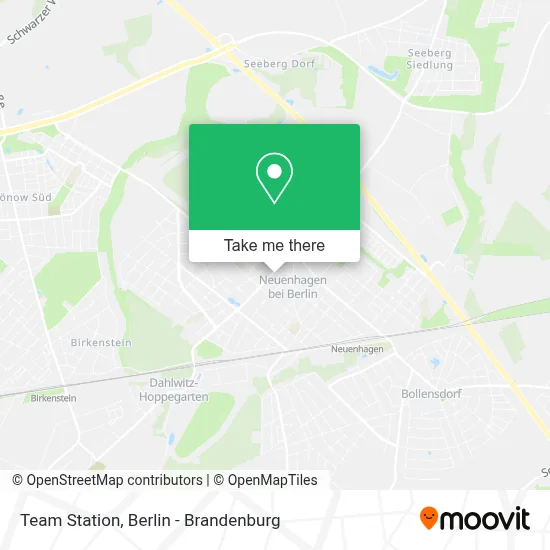 Team Station map