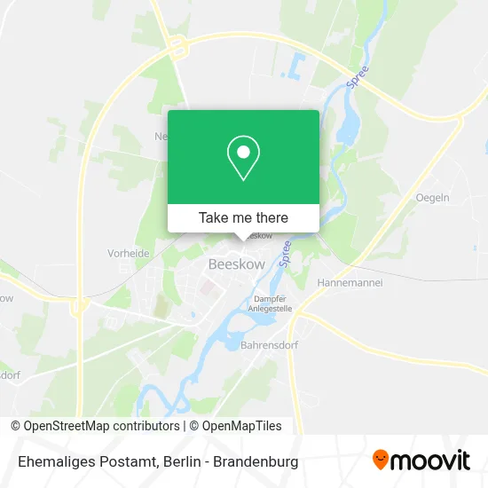 Ehemaliges Postamt map