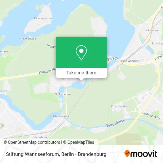 Stiftung Wannseeforum map