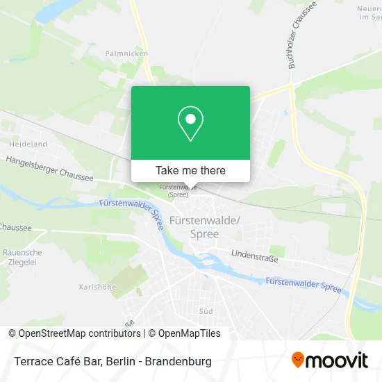 Terrace Café Bar map