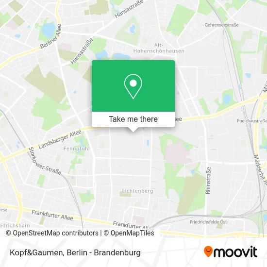 Kopf&Gaumen map