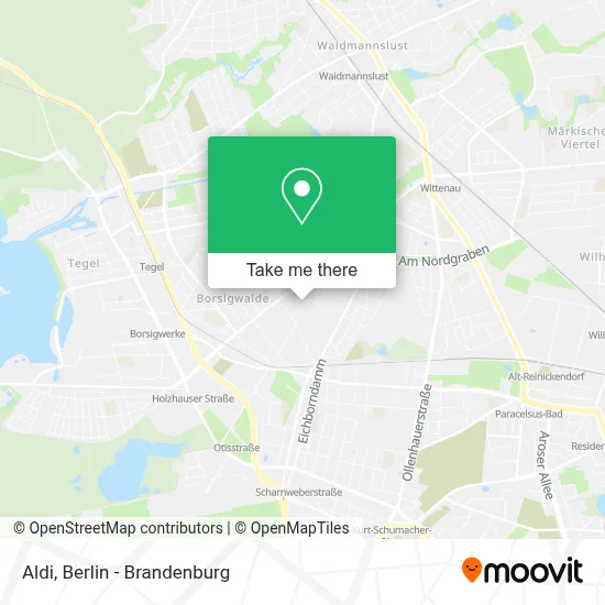 Aldi map
