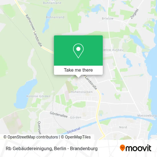 Rb Gebäudereinigung map