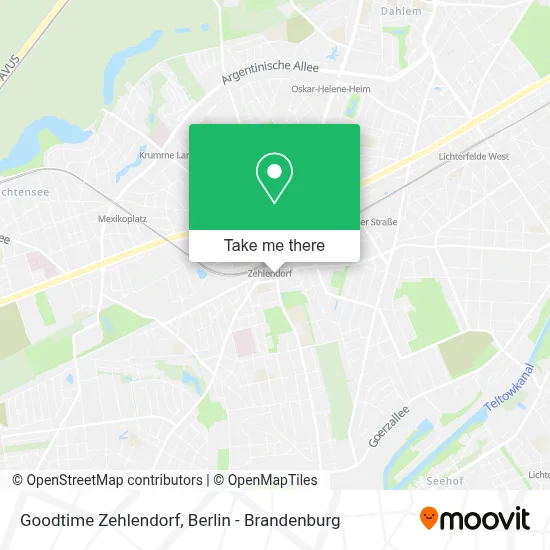Goodtime Zehlendorf map