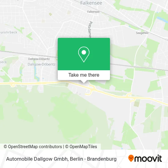 Automobile Dallgow Gmbh map