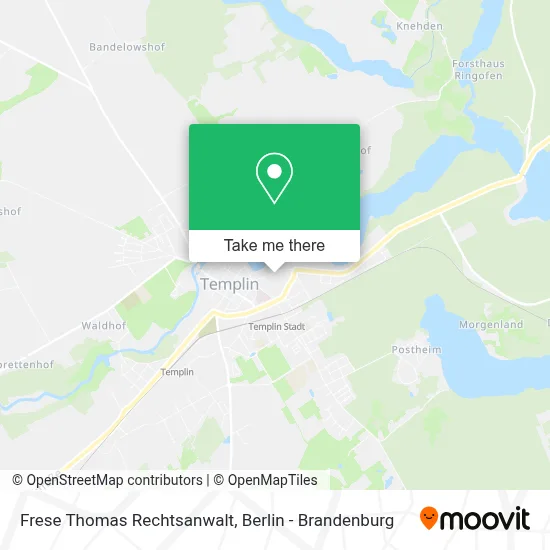 Frese Thomas Rechtsanwalt map