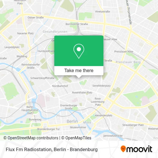 Flux Fm Radiostation map