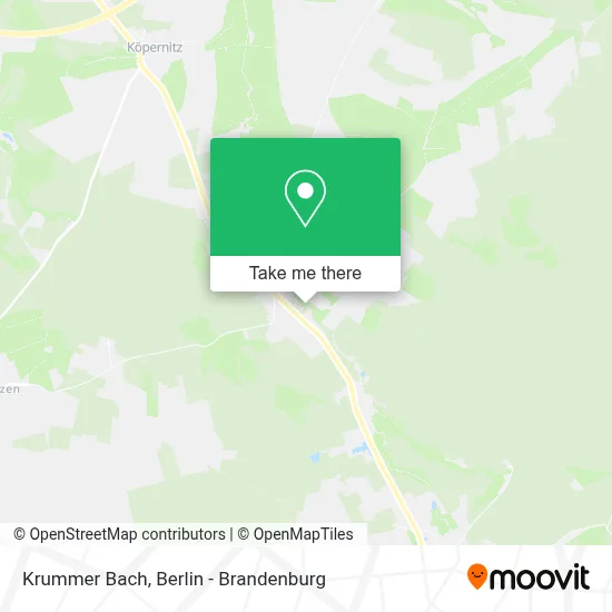 Krummer Bach map
