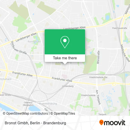 Bronst Gmbh map