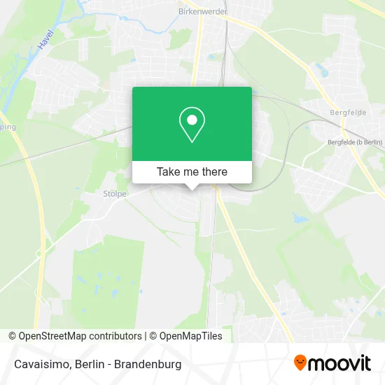 Cavaisimo map