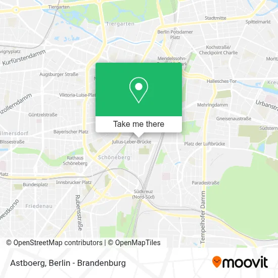 Astboerg map