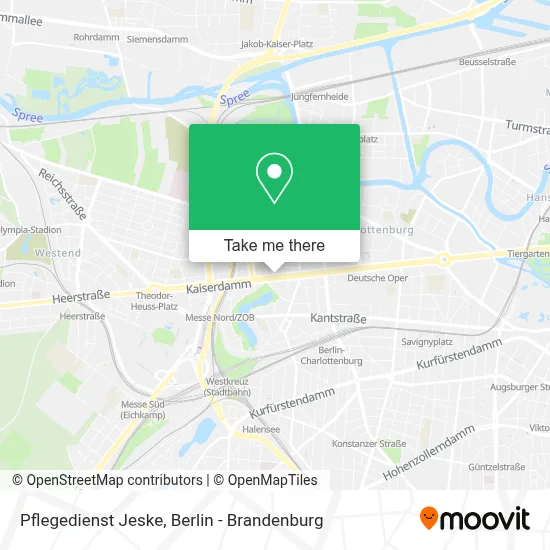 Pflegedienst Jeske map