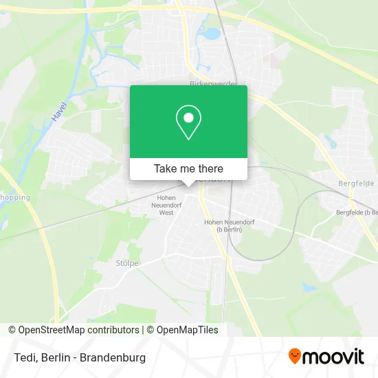 Tedi map