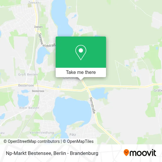 Np-Markt Bestensee map
