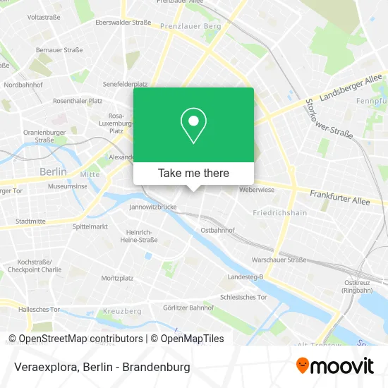 Veraexplora map