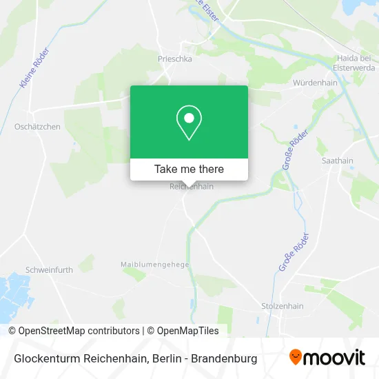 Glockenturm Reichenhain map