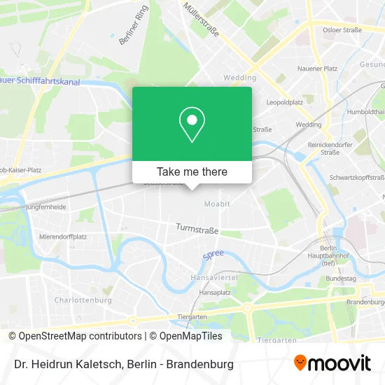 Dr. Heidrun Kaletsch map