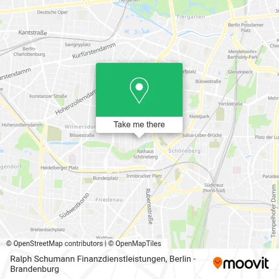 Ralph Schumann Finanzdienstleistungen map