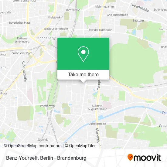 Benz-Yourself map