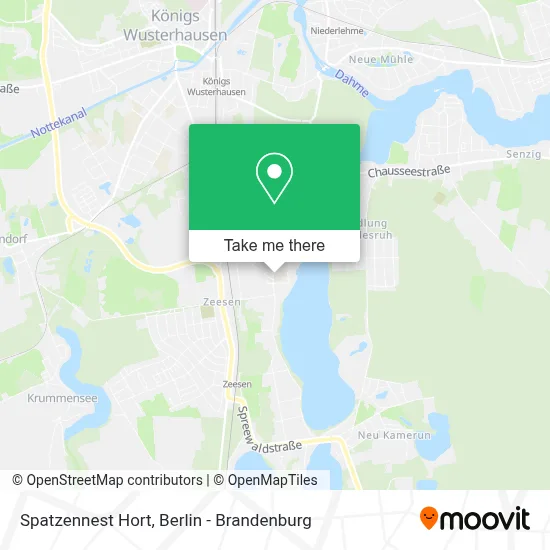 Spatzennest Hort map