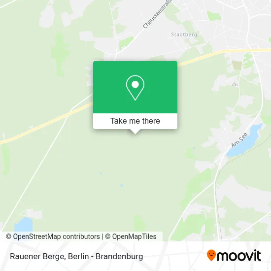 Rauener Berge map