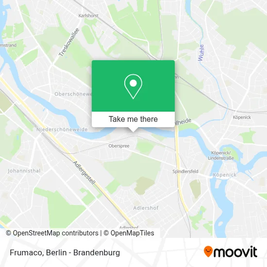 Frumaco map