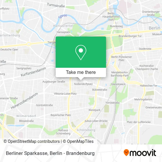 Berliner Sparkasse map
