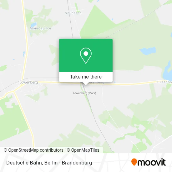 Deutsche Bahn map