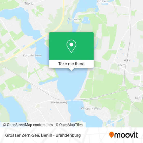 Grosser Zern-See map