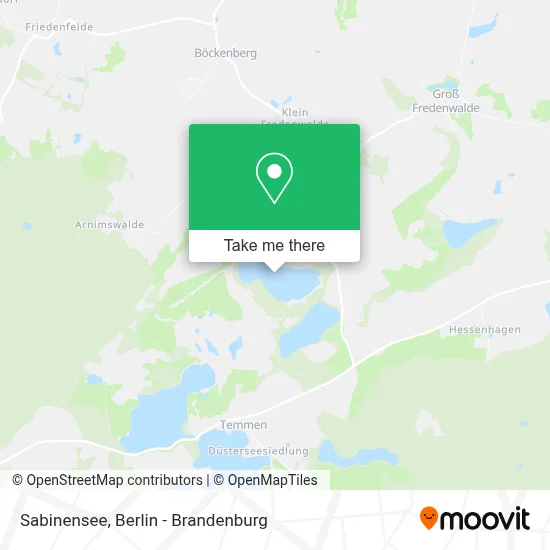 Sabinensee map