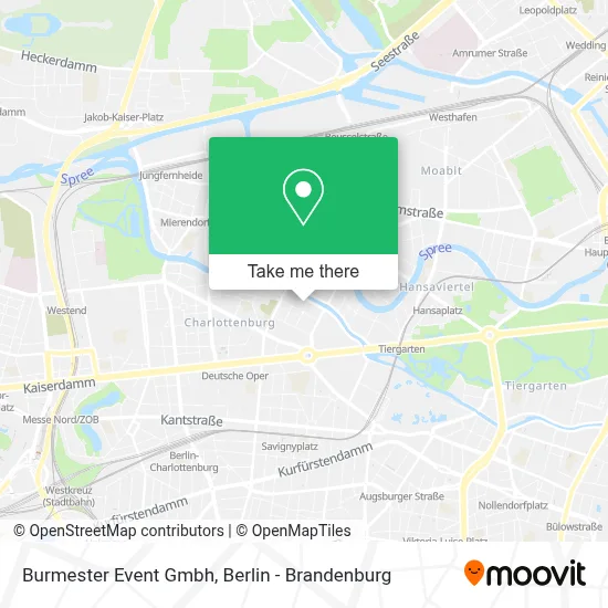 Burmester Event Gmbh map