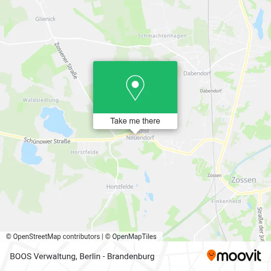 BOOS Verwaltung map