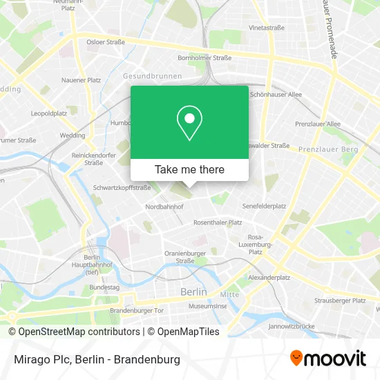 Mirago Plc map