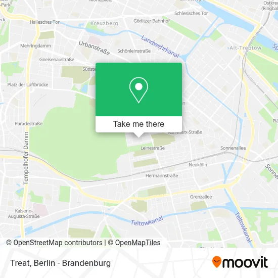 Treat map