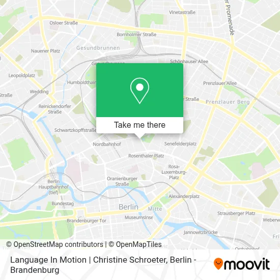 Language In Motion | Christine Schroeter map