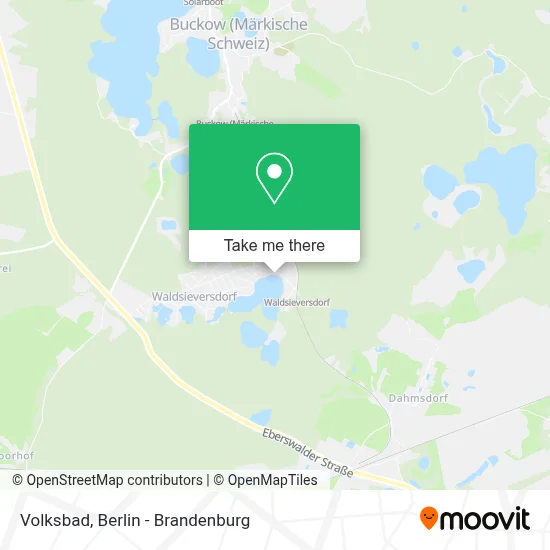 Volksbad map