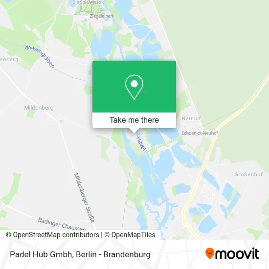Padel Hub Gmbh map