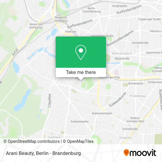 Arani Beauty map