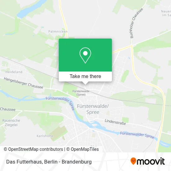 Das Futterhaus map