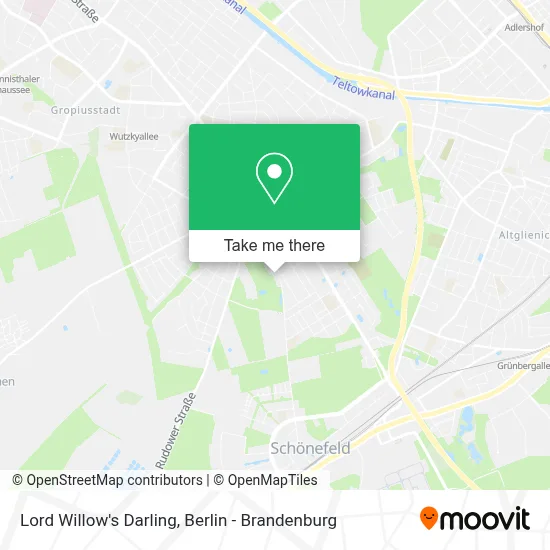 Lord Willow's Darling map