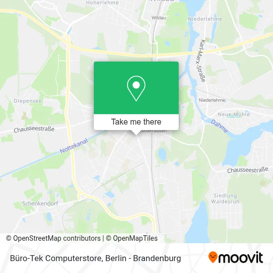 Büro-Tek Computerstore map