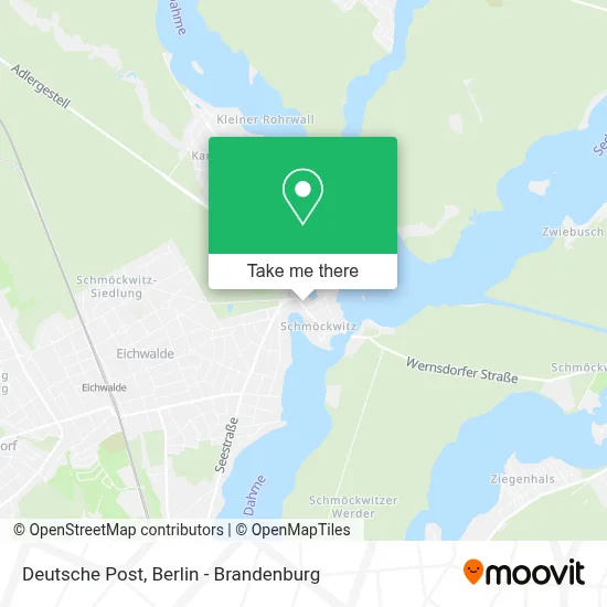 Deutsche Post map