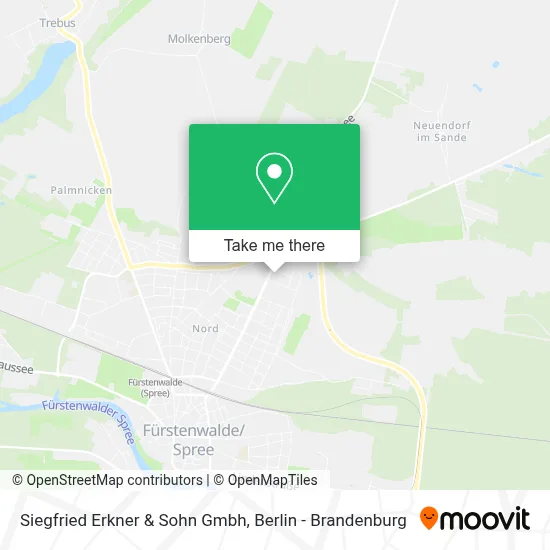 Siegfried Erkner & Sohn Gmbh map