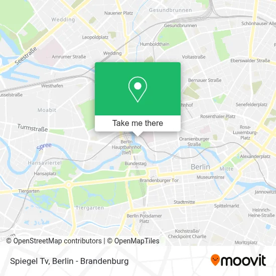 Spiegel Tv map