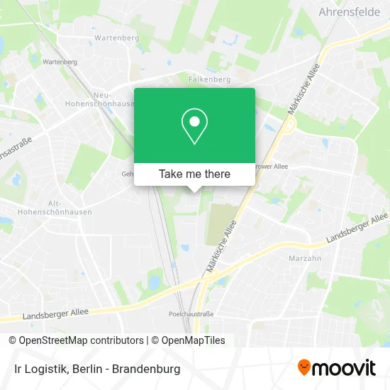 Ir Logistik map